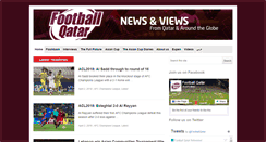 Desktop Screenshot of footballqatar.com